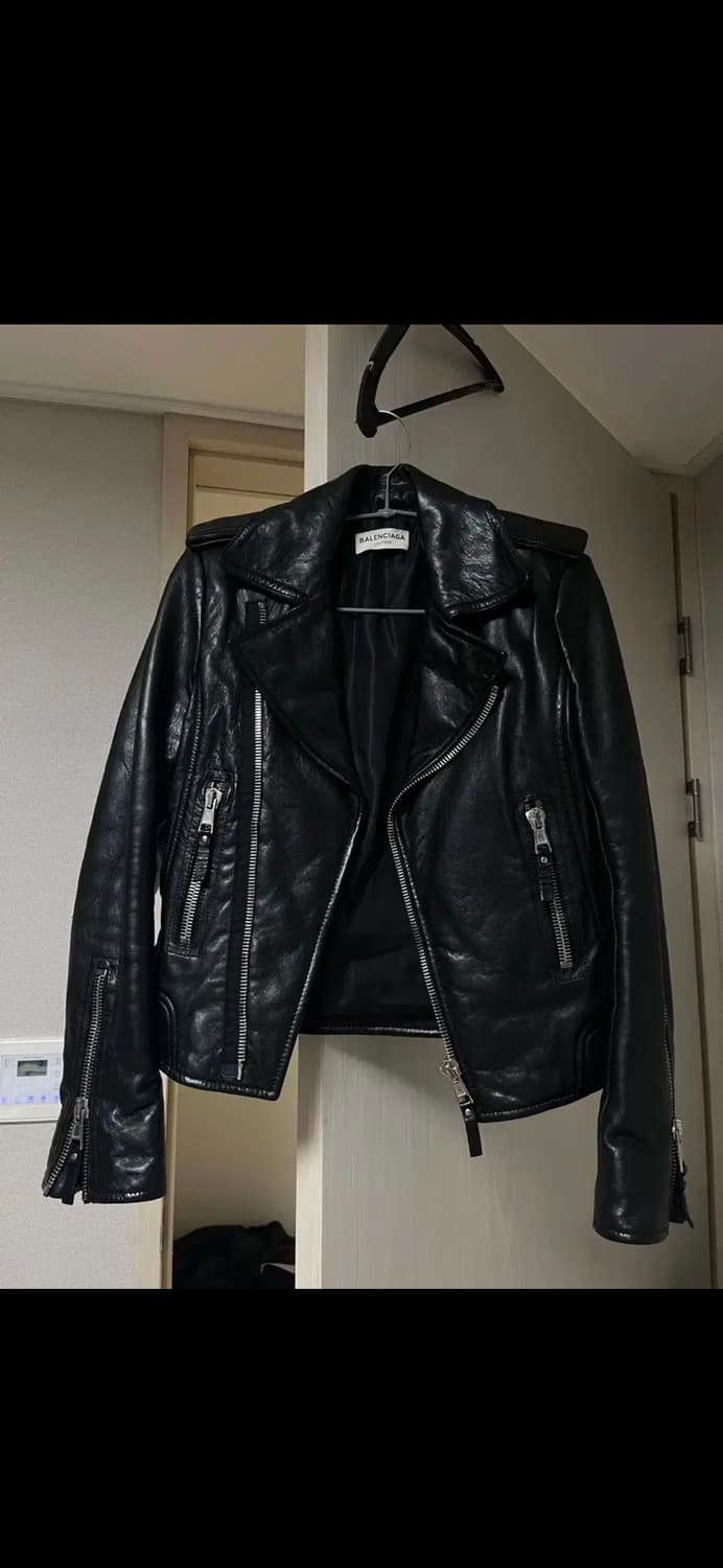 발렌시아가 김민희 라이더자켓 상품이미지1