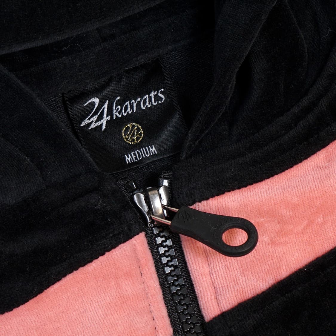 24karat 벨벳 후드 집업 상품이미지6