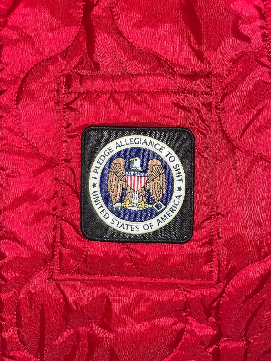 슈프림 17FW 퀄티드 라이너 후드 자켓 상품이미지3