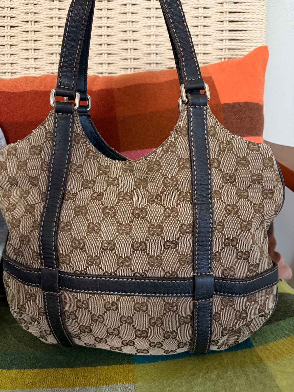 구찌 정품 올드 숄더백 상품이미지4