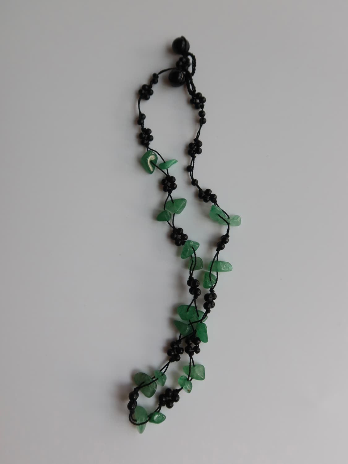 green stone necklace 상품이미지3