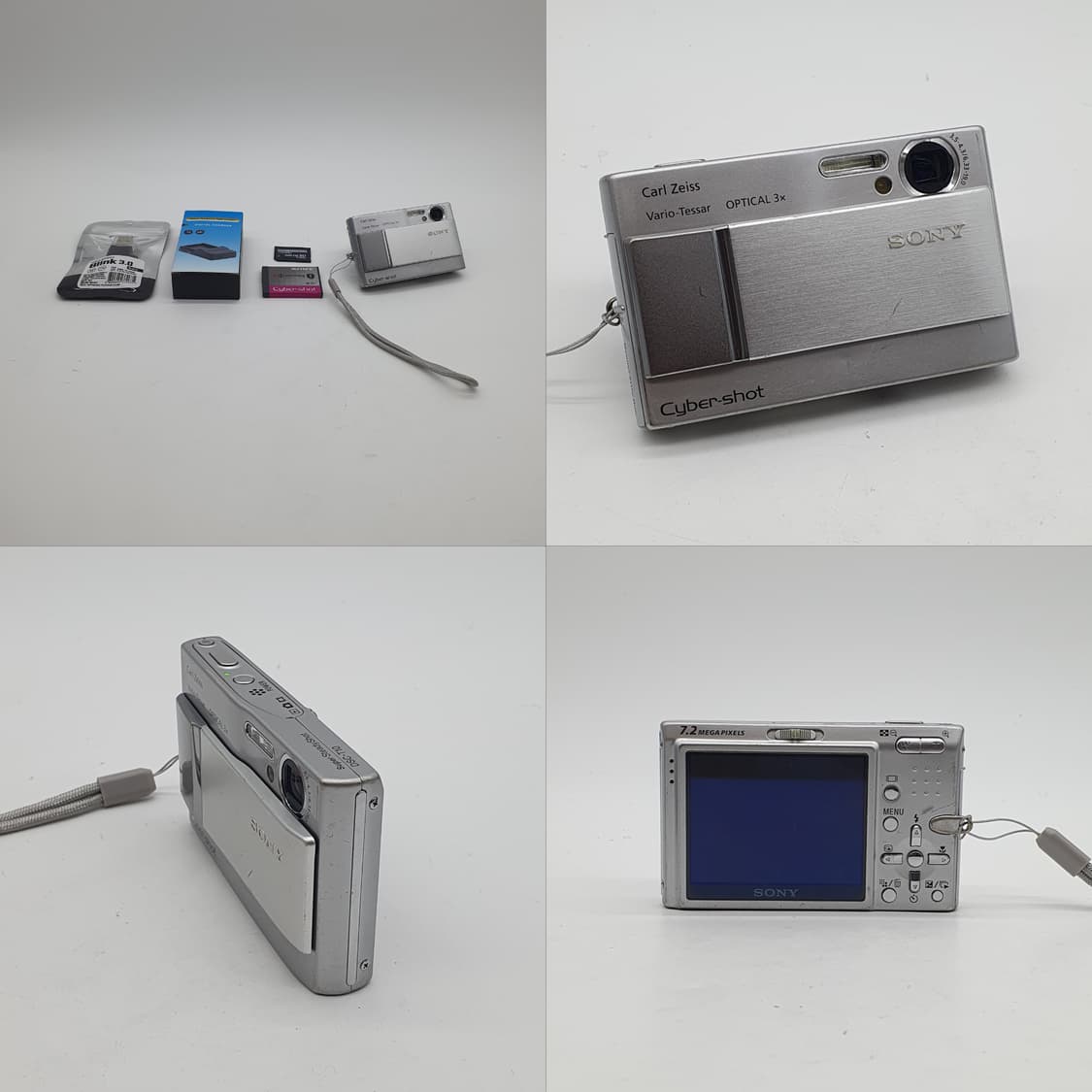 작례⭕️ 소니 DSC-T10 실버 메탈릭⌚ 상품이미지2