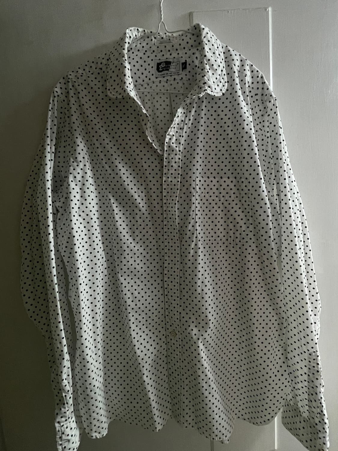 엔지니어드 가먼츠 도트 패턴 셔츠 상품이미지1