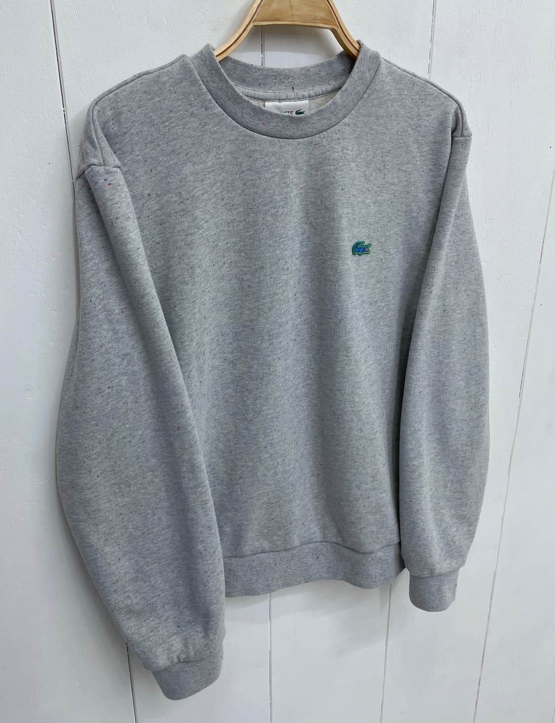 라코스테 클래식 핏 크루넥 맨투맨 상품이미지4