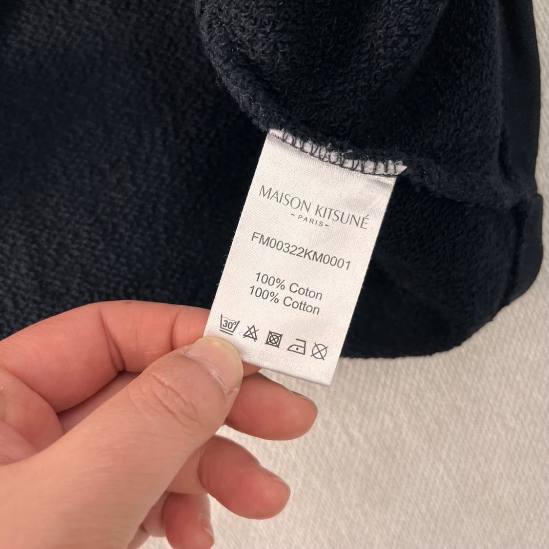 95 메종키츠네 원폭스 맨투맨  상품이미지5