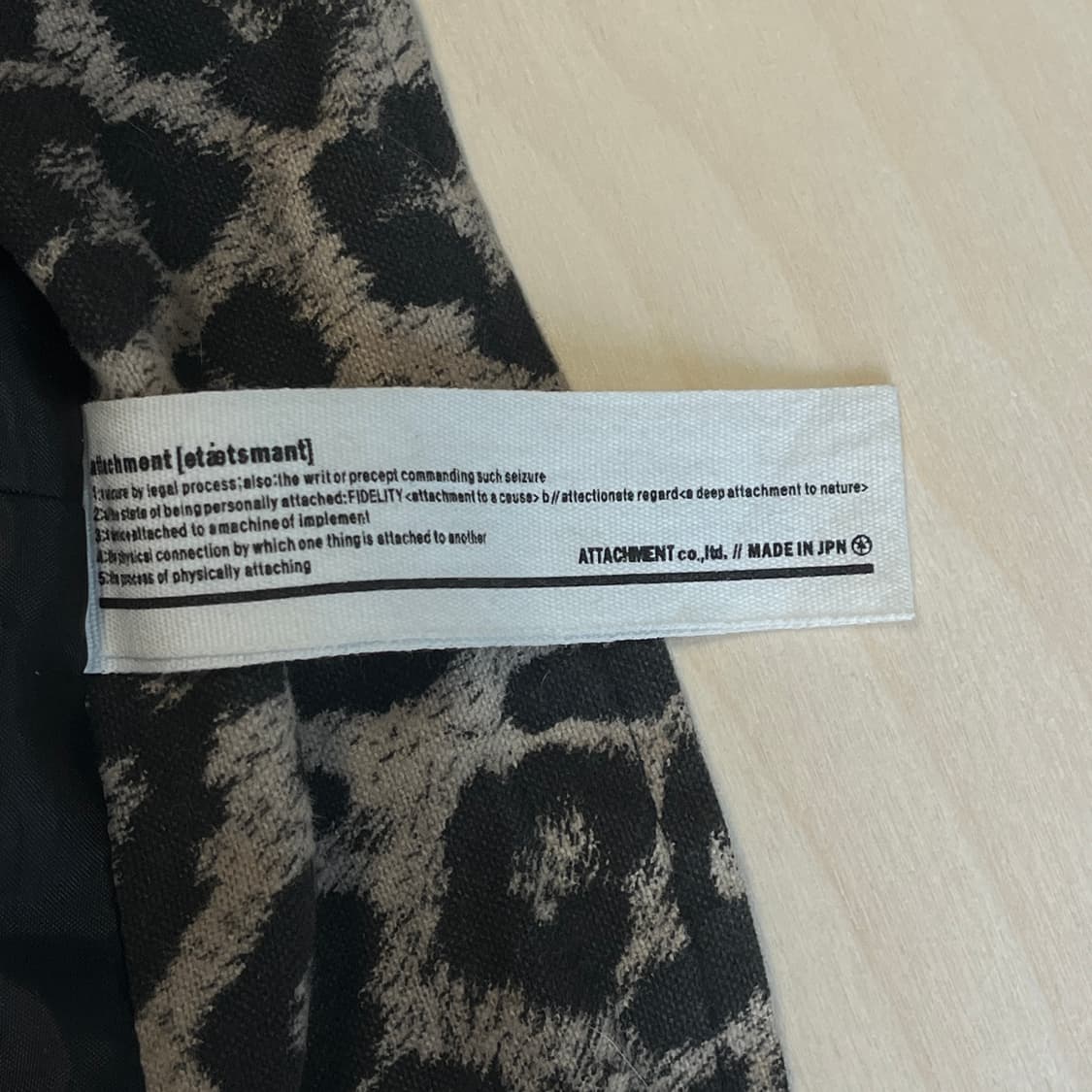 Attachment Leopard M65 Jacket ( M ) 상품이미지10