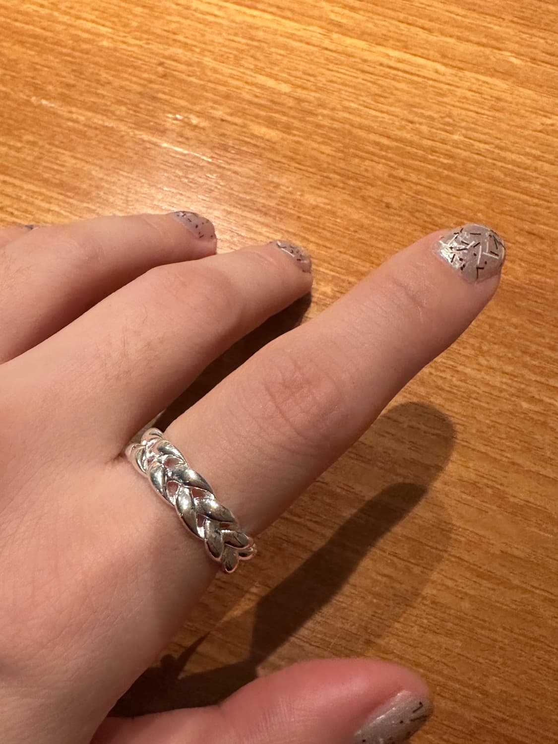 실버925 매듭링 상품이미지3