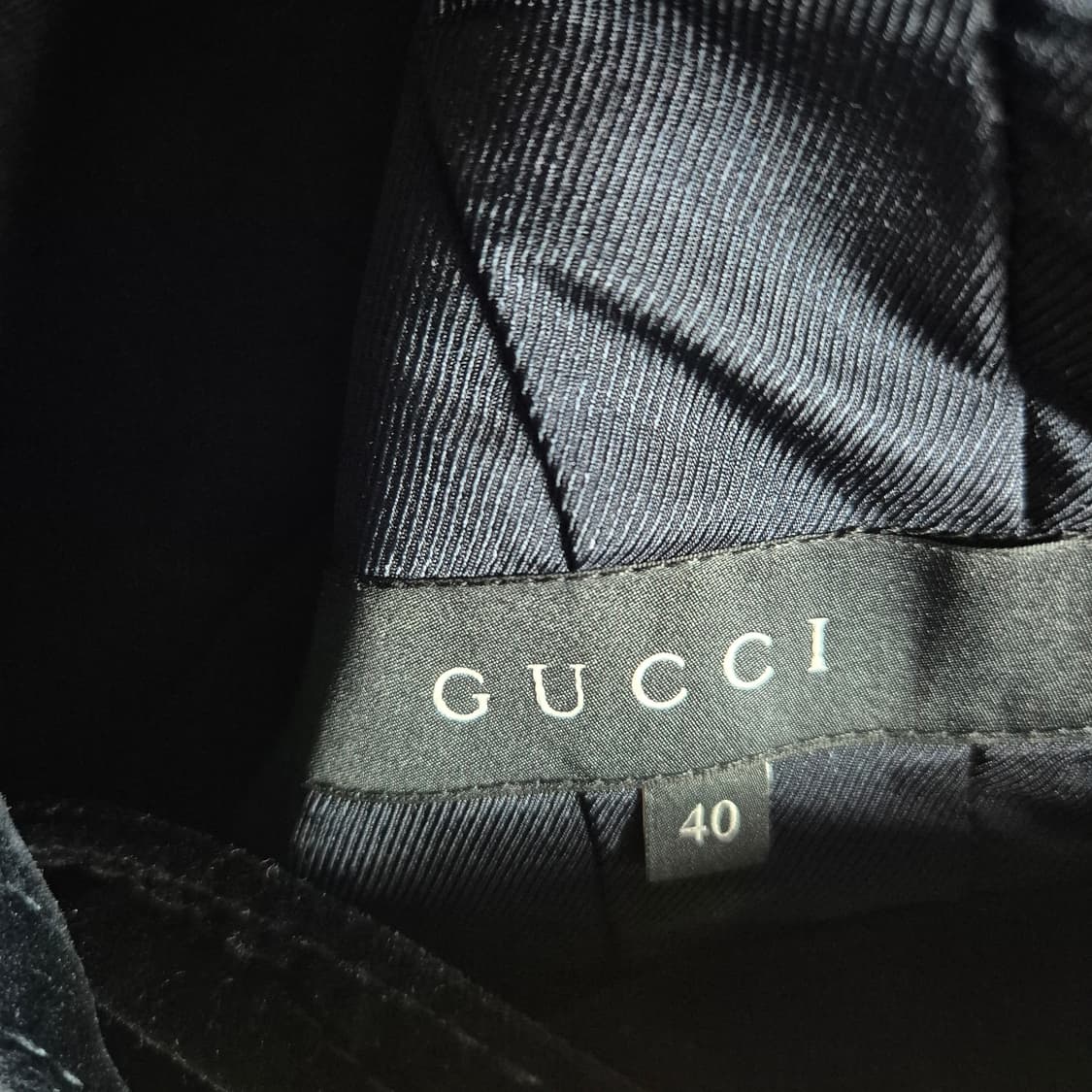 구찌 벨벳 자켓 정품 국문택!(시원하게 네고가능) 상품이미지4