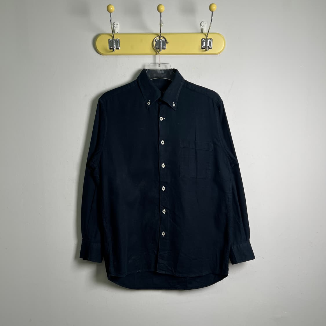 allegri 알레그리 네이비 버튼다운 셔츠 46 상품이미지1