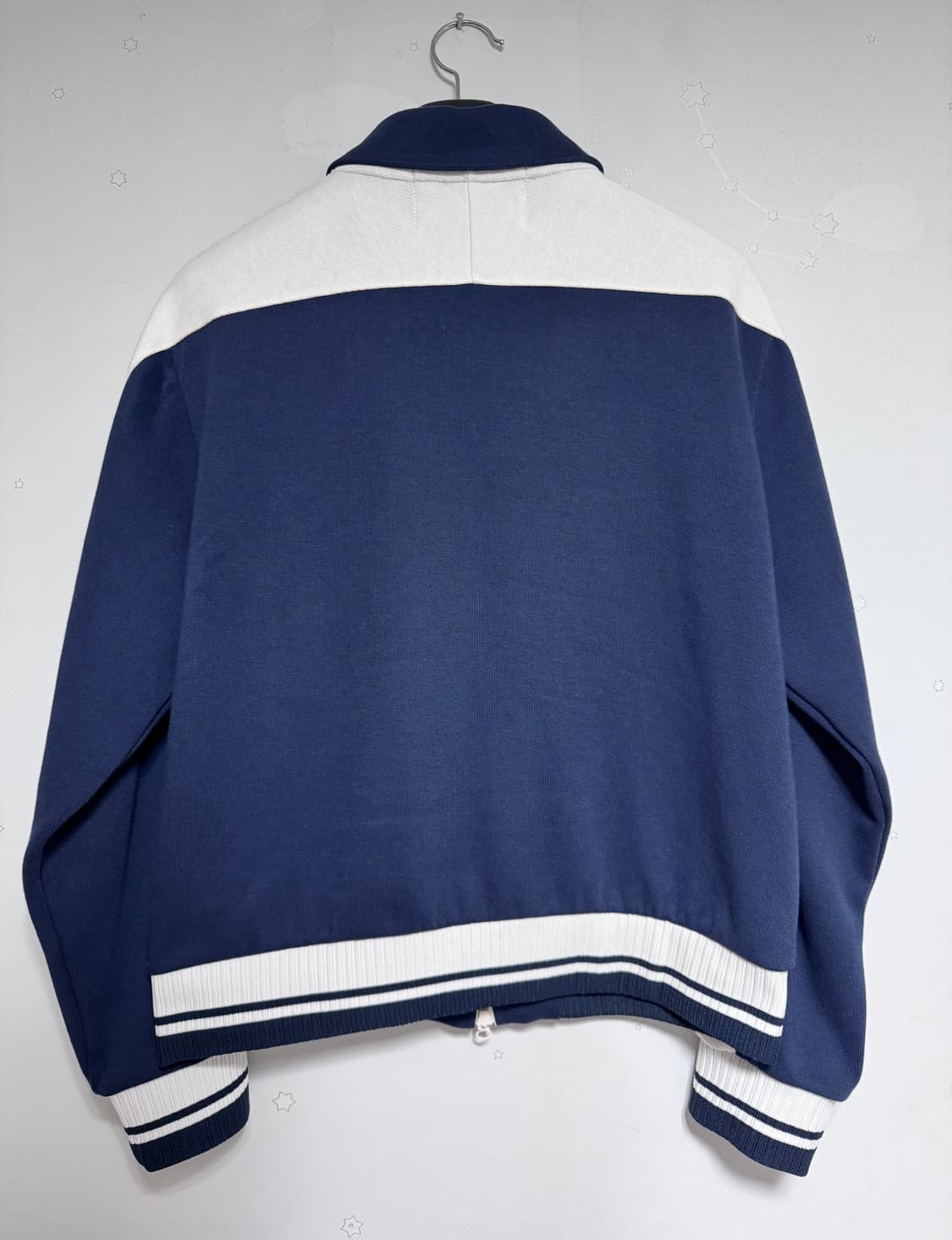 [Satur] 세터 로턴 칼라 트랙 집업 자켓 클래식 네이비 상품이미지3