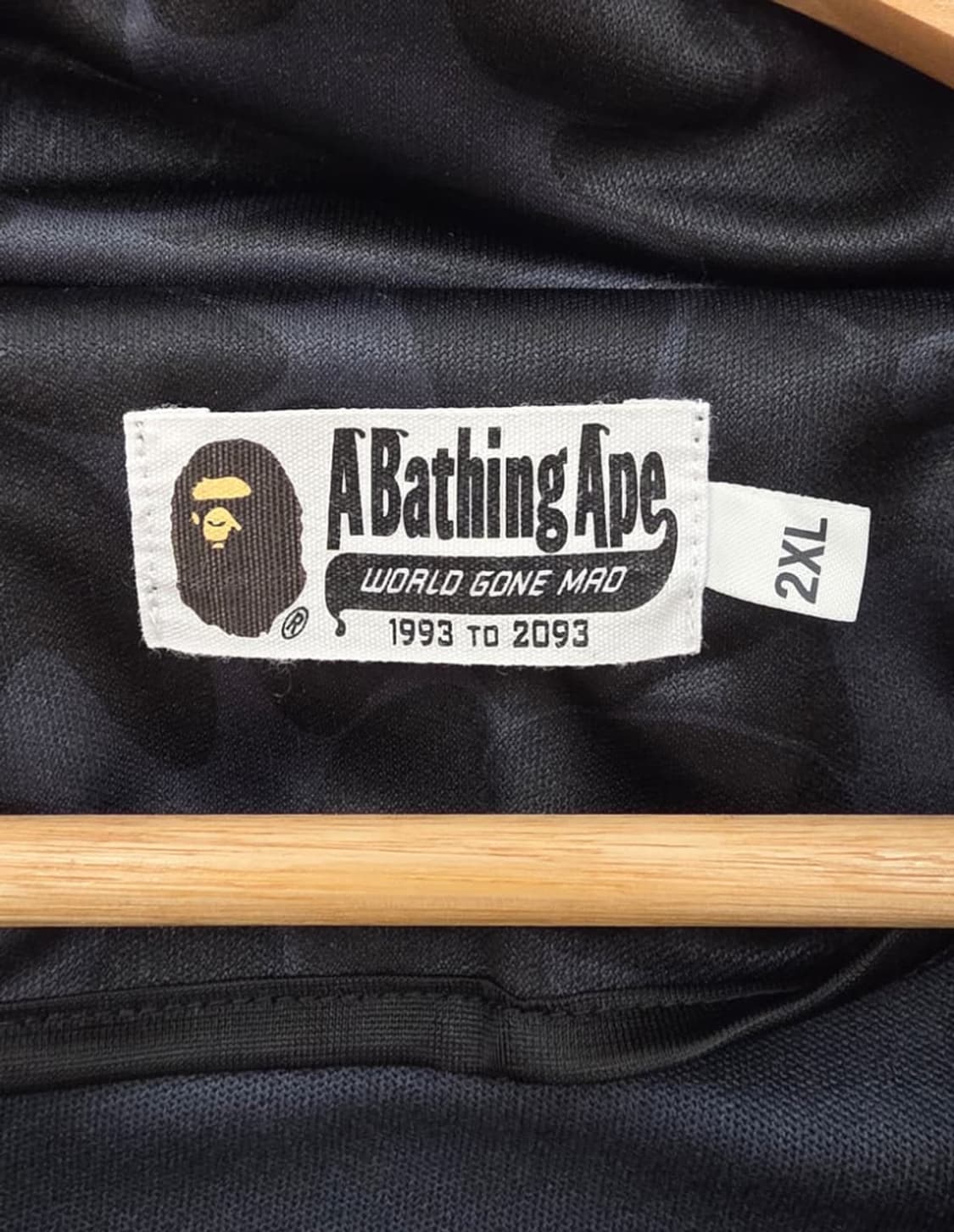 베이프 솔리드 카모 원 포인트 트랙 자켓 상품이미지3