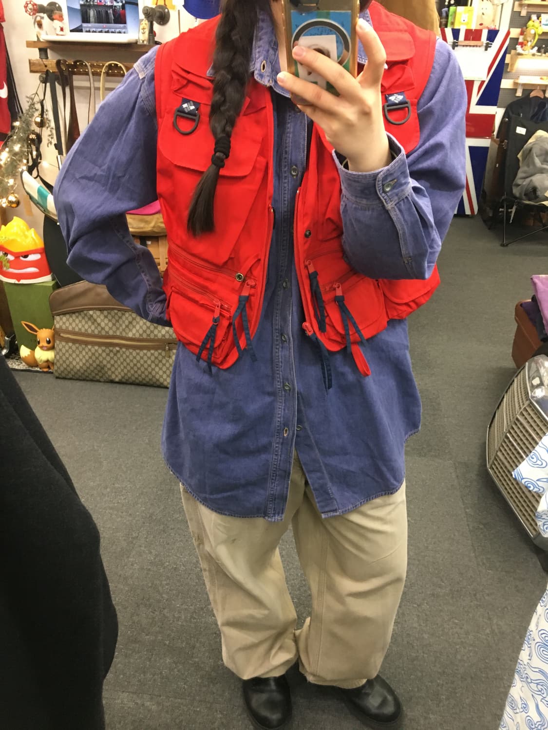 90s 콜럼비아 피싱 베스트 조끼 상품이미지1