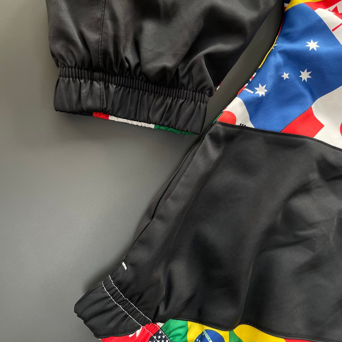 [L] 나이키 월드플래그 다국기 나일론 바람막이 자켓 상품이미지7
