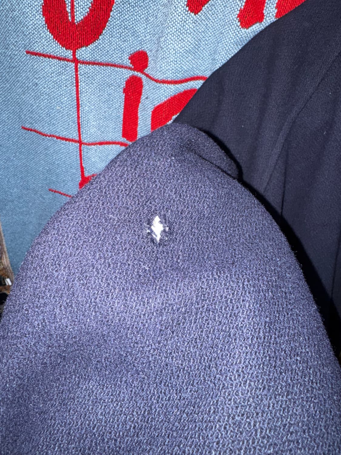 90s폴로 랄프로렌 울 바라쿠다 헤링턴 자켓 G9 네이비 XL(네고문의) 상품이미지3