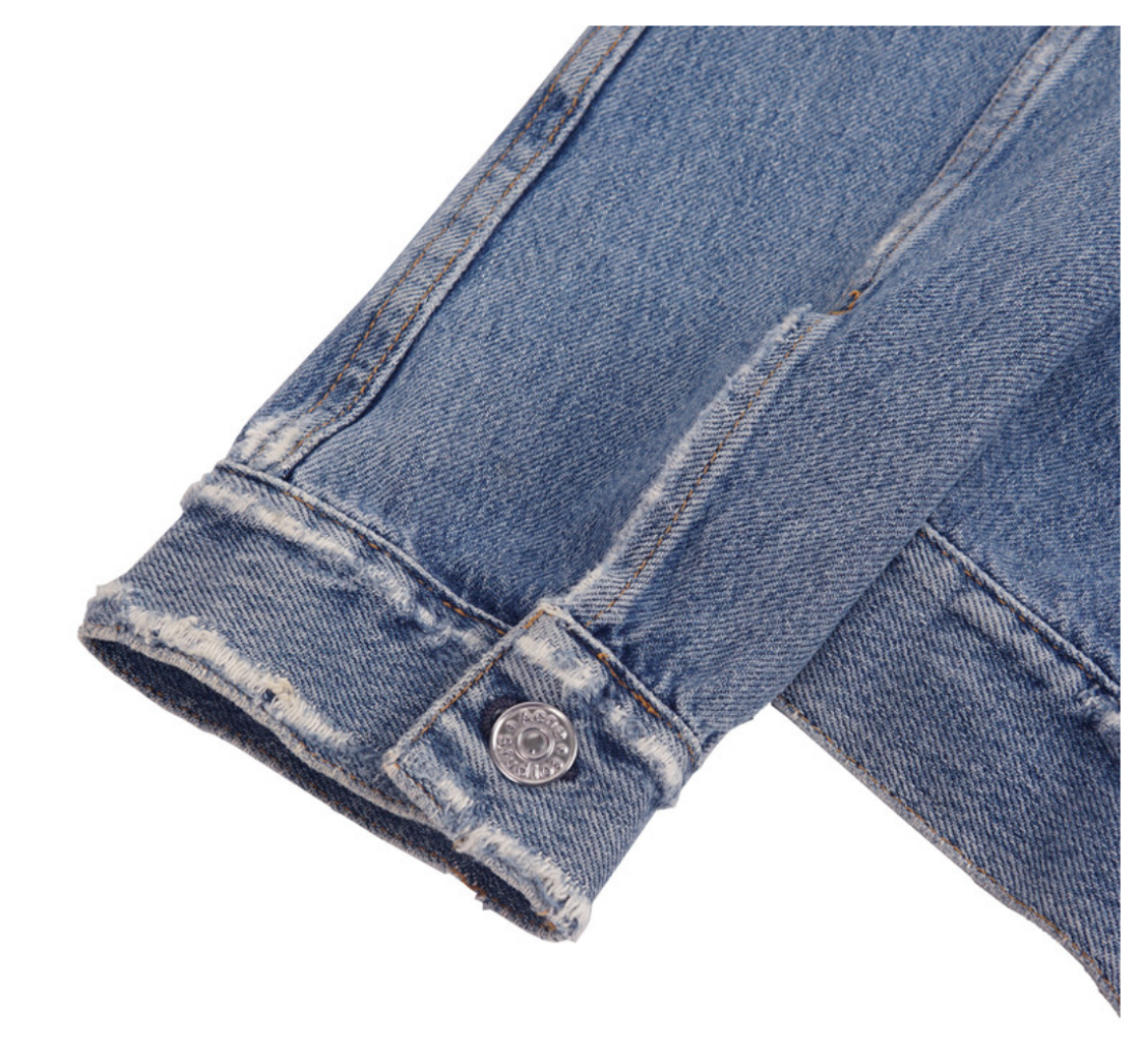 Acne Studio - Non Collar Denim Jacket 상품이미지3