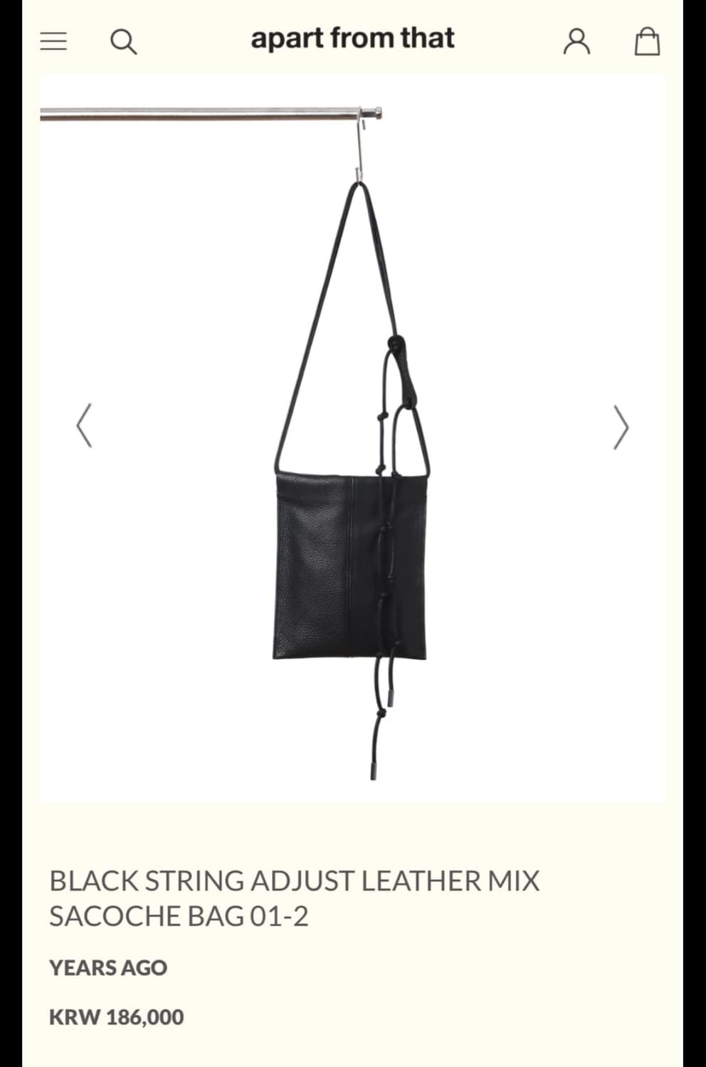 이얼즈어고 샤코슈 미니백 상품이미지1