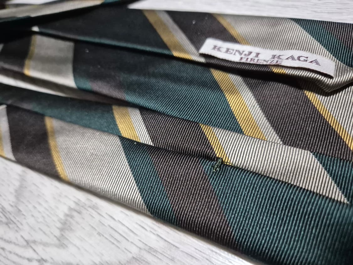 [F]안드레아서울 켄지카가  7폴드 실크 타이/드레익스링자켓  상품이미지3