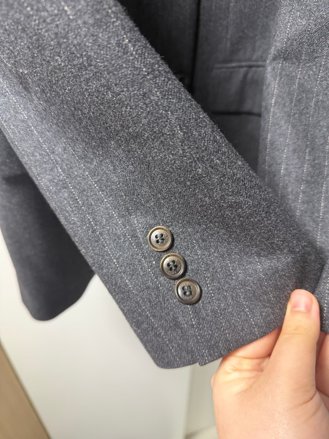 니나리치 울 자켓 차콜 스프라이트 블레이저 상품이미지6