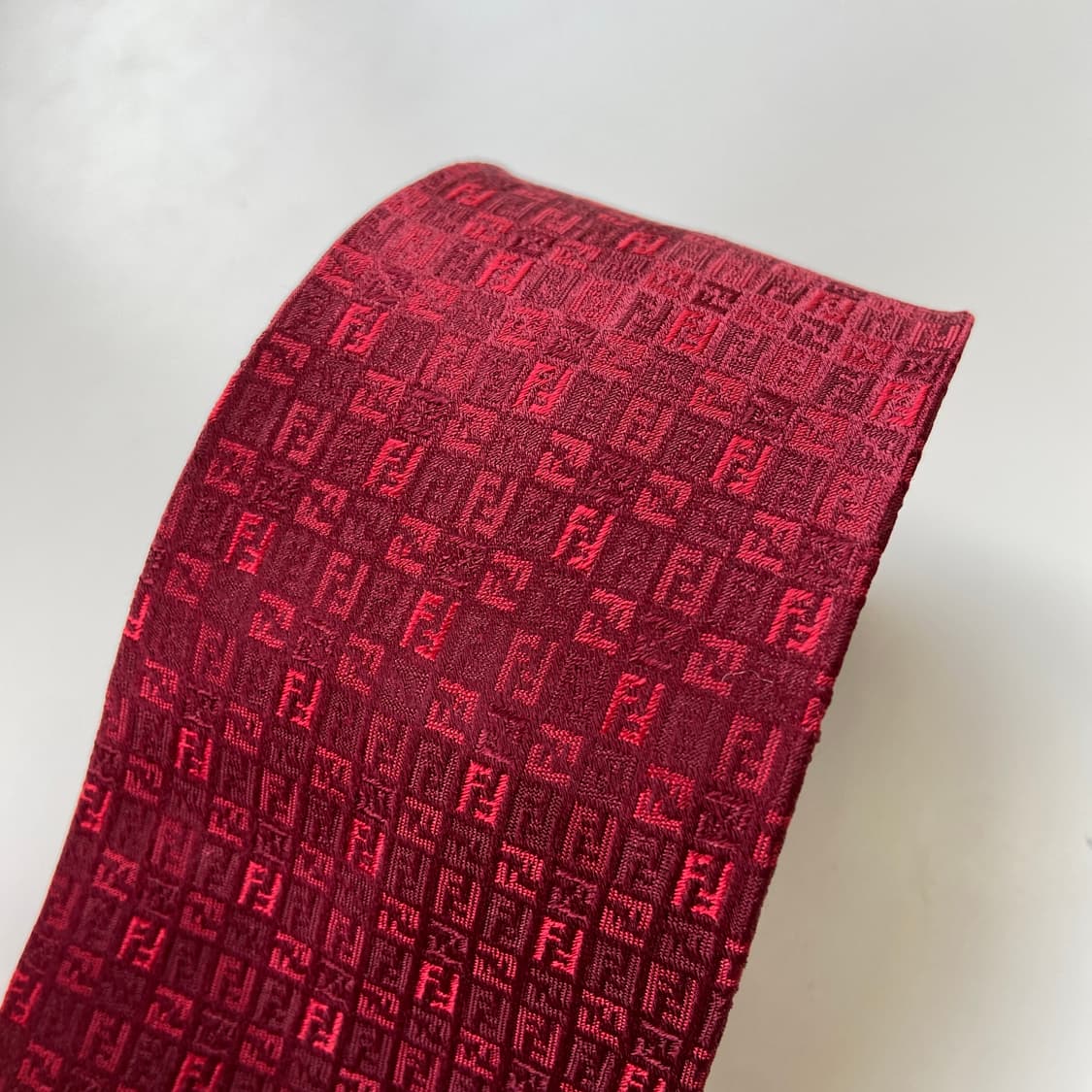 펜디(FENDI) 모노그램 신형라벨 명품 정품 넥타이 상품이미지6