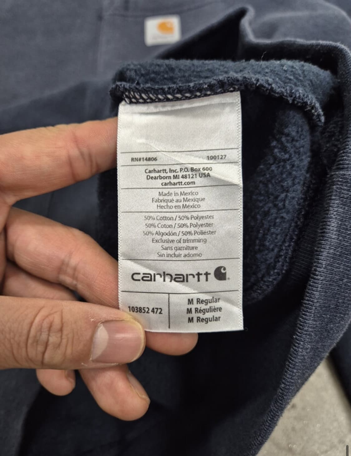 칼하트 멕시코 빈티지 커스텀 스웻 상품이미지9
