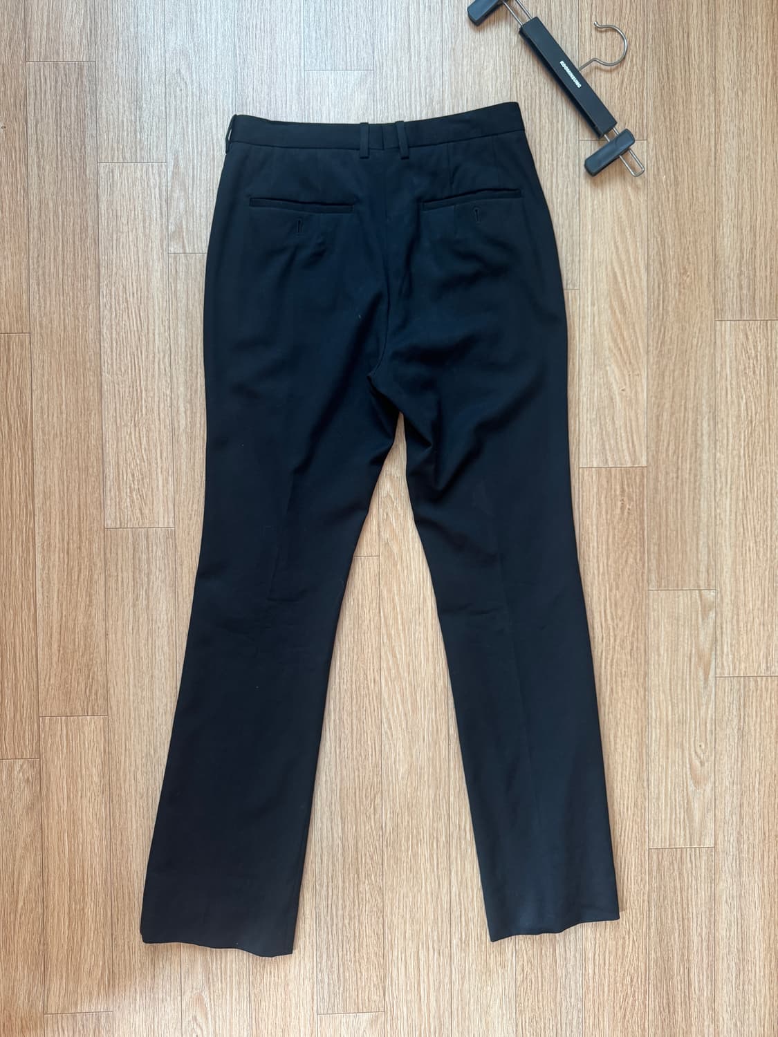 구민성 flared cut pants in wool gabardine 상품이미지5