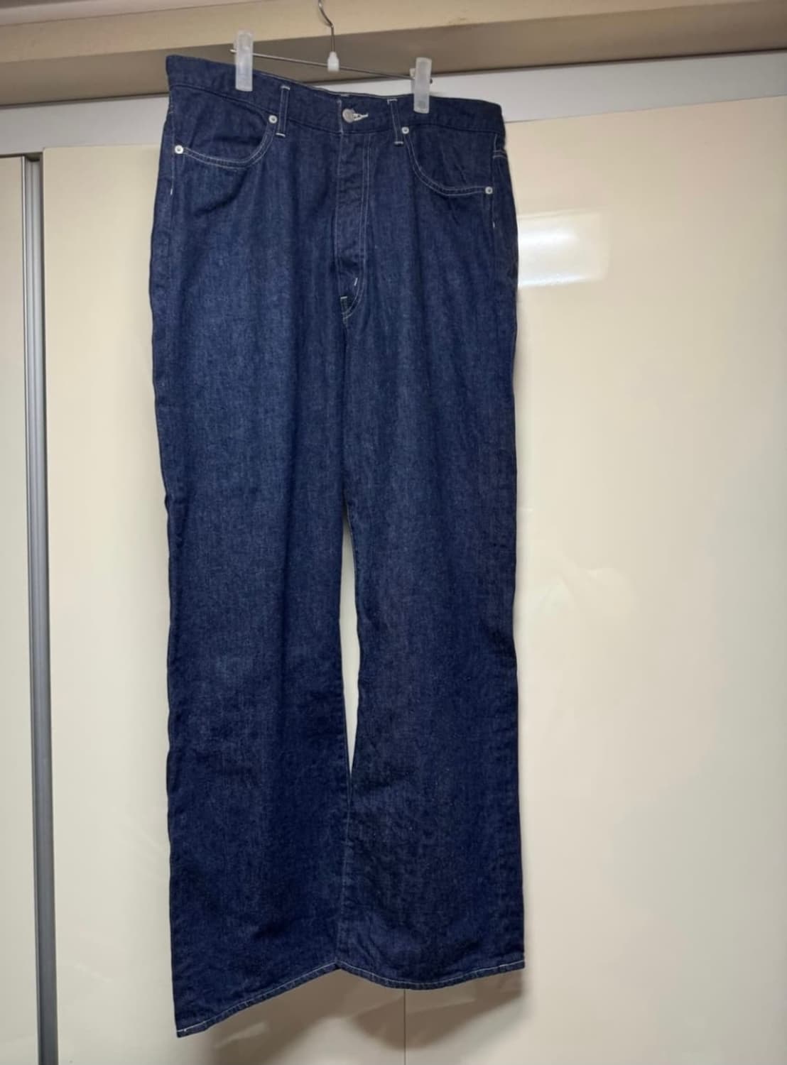 오라리 셀비지 데님 인디고 34 상품이미지1