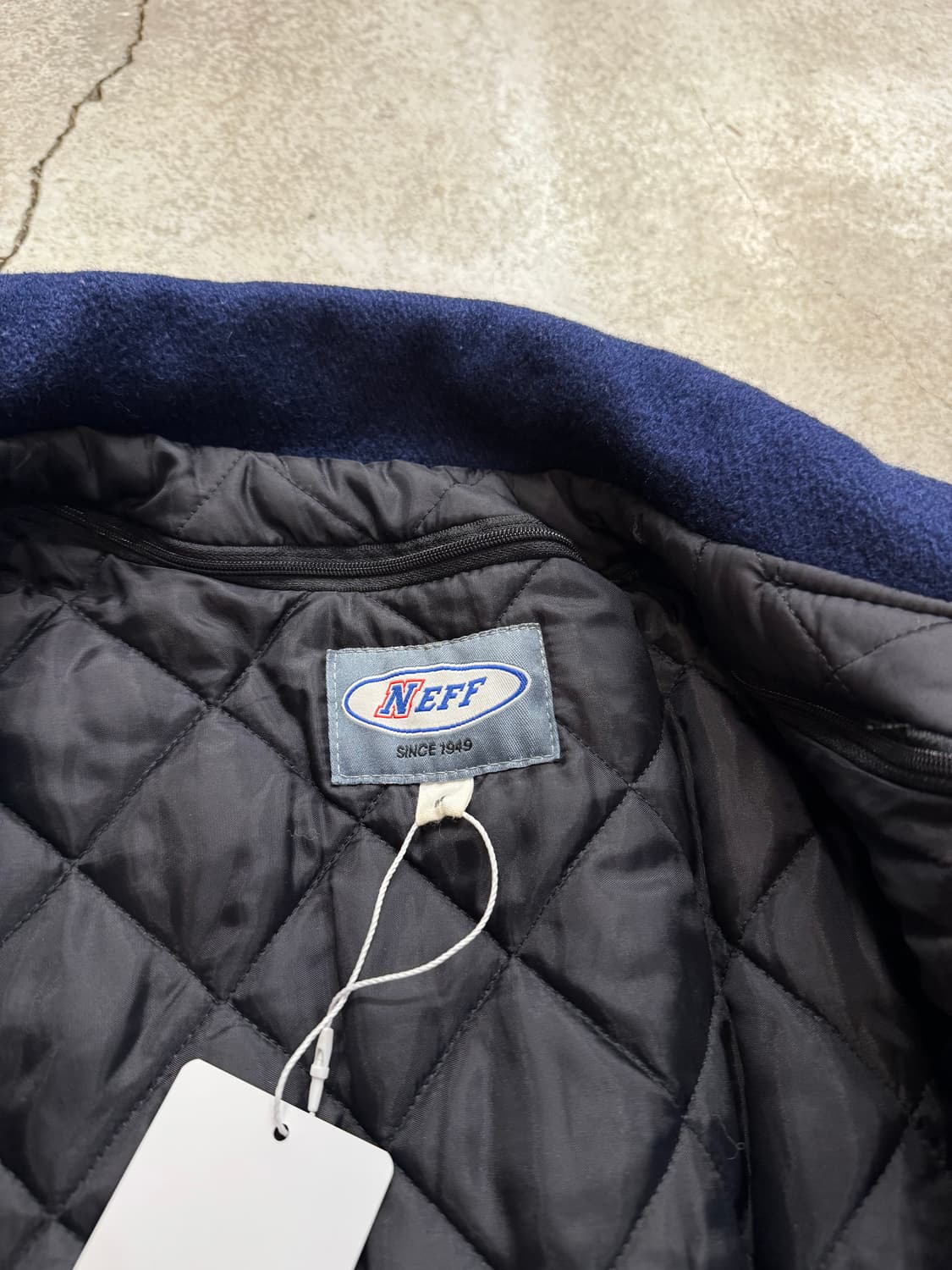 NEFF 울 레더 바시티 자켓 상품이미지5