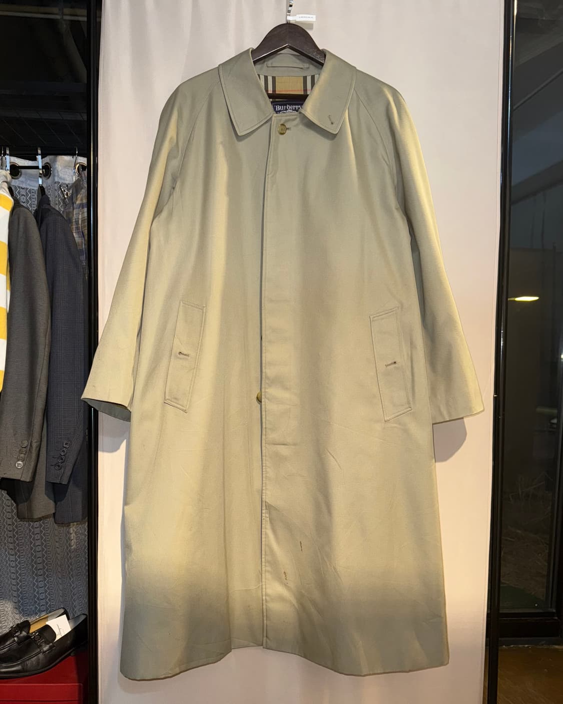 버버리 90s 발마칸 코트 (L/XL) 상품이미지1