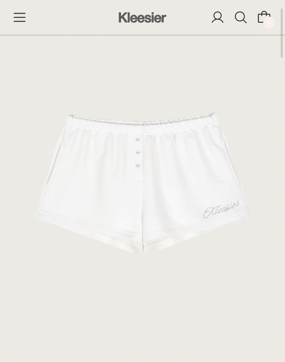 새상품 클리시어 디어 밤비 쇼츠 팬츠 바지 상품이미지1