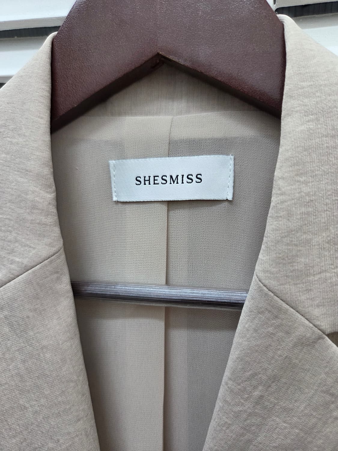 쉬즈미스 원버튼 블레이저 자켓 상품이미지2