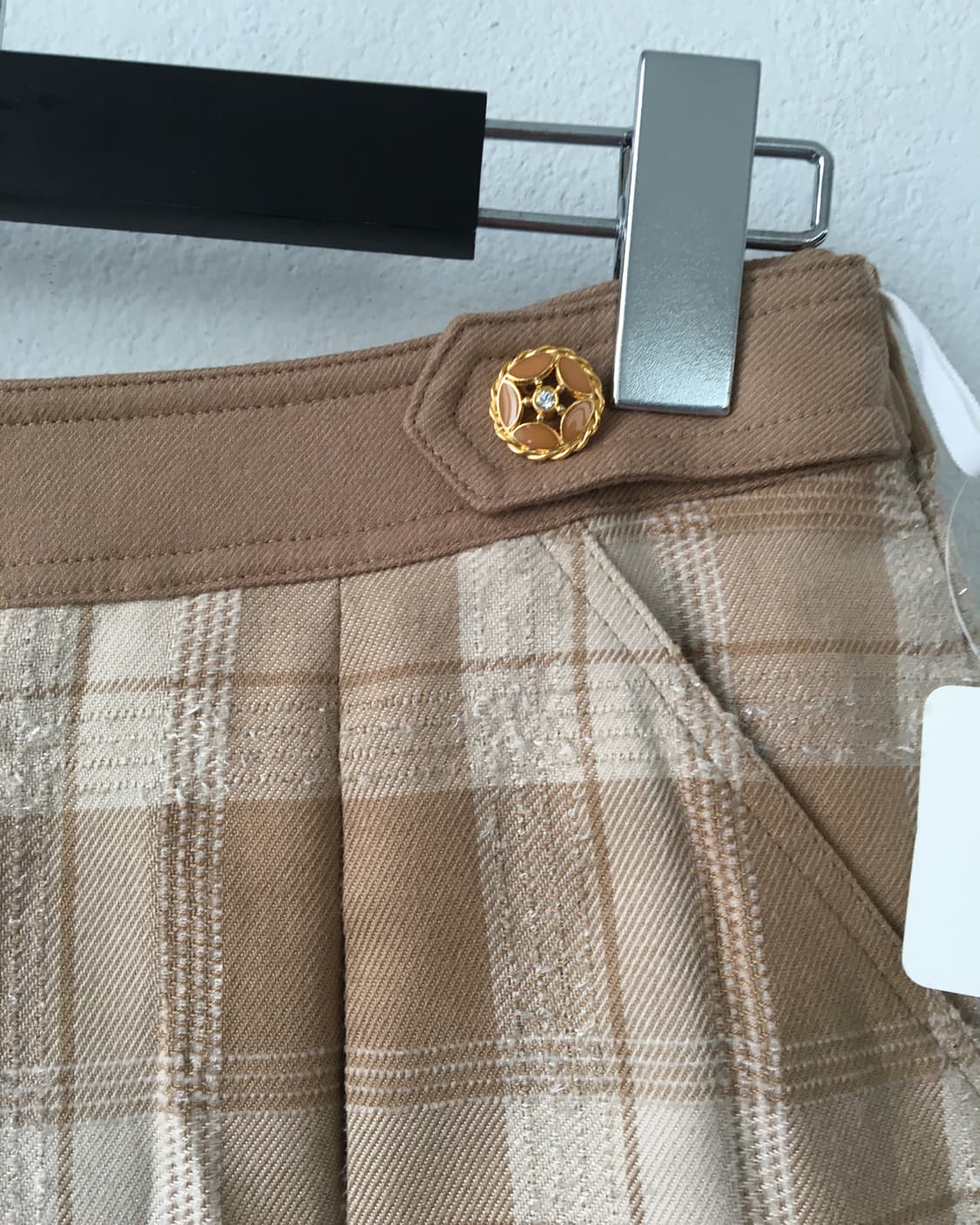 Check pattern short 상품이미지4