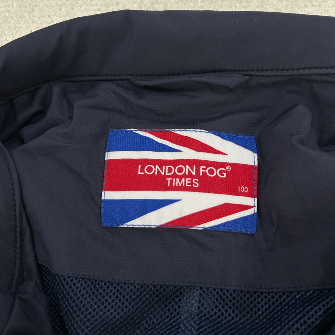 런던포그 네이비 자켓  상품이미지2