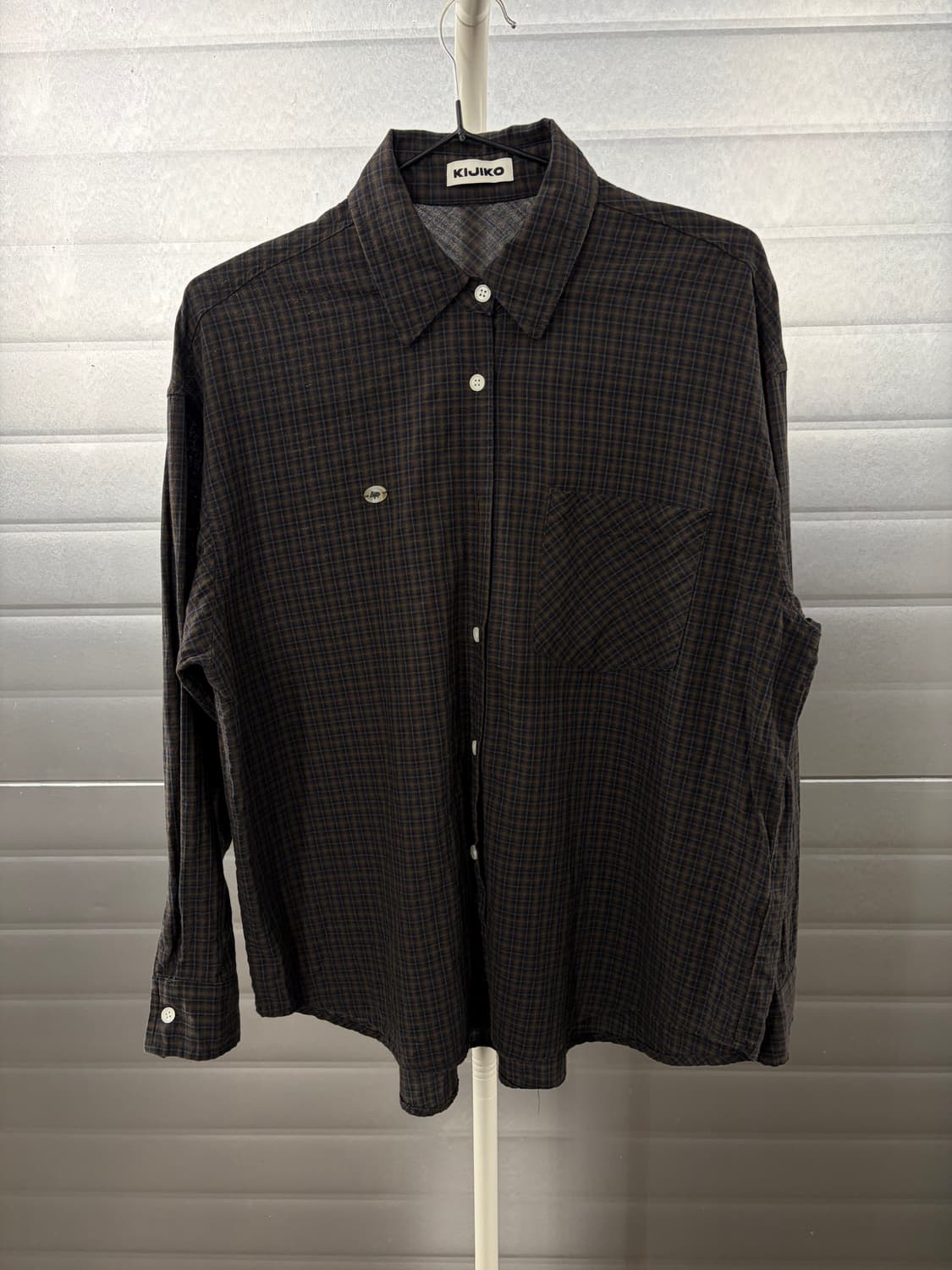 Kijiko check shirt F 상품이미지2