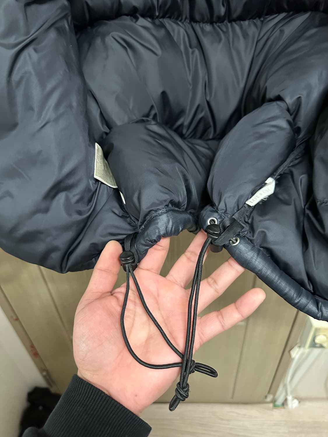 노스페이스 700 눕시 패딩 블랙 L 상품이미지7