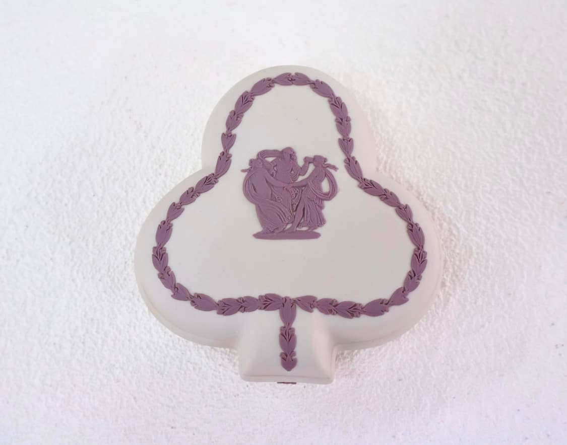 [영국엔틱] 웨지우드 제스퍼웨어 콜렉터스 소사이어티 라일락 트링켓 상품이미지2