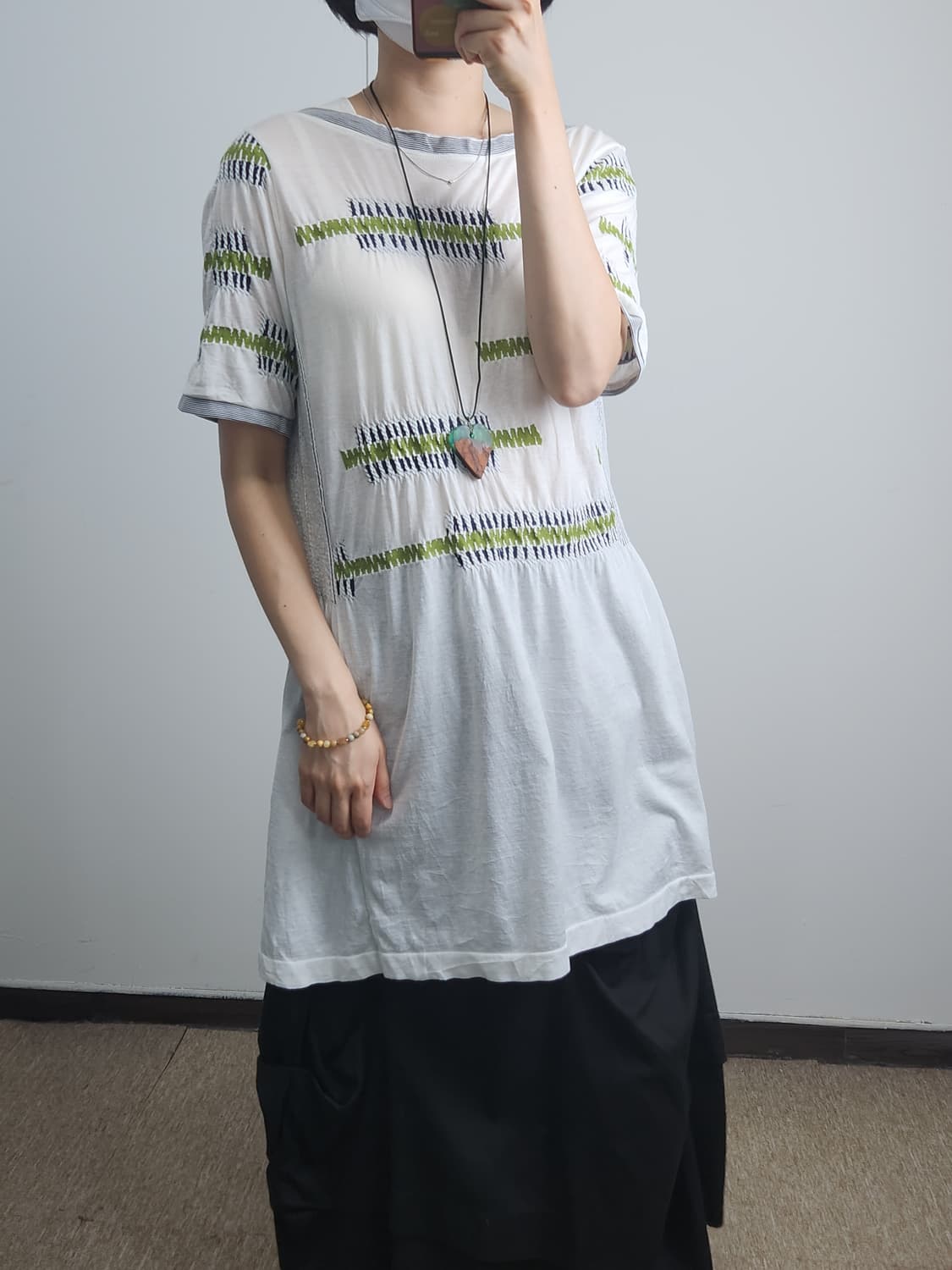 Hiroko bis(히로코 비스) 패턴 탑 상품이미지3