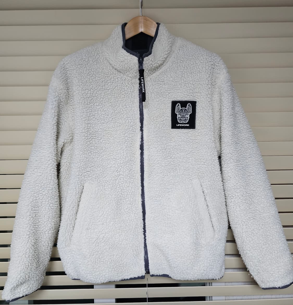 라이프워크 리버시블 뽀글이 플리스 자켓 M 상품이미지1