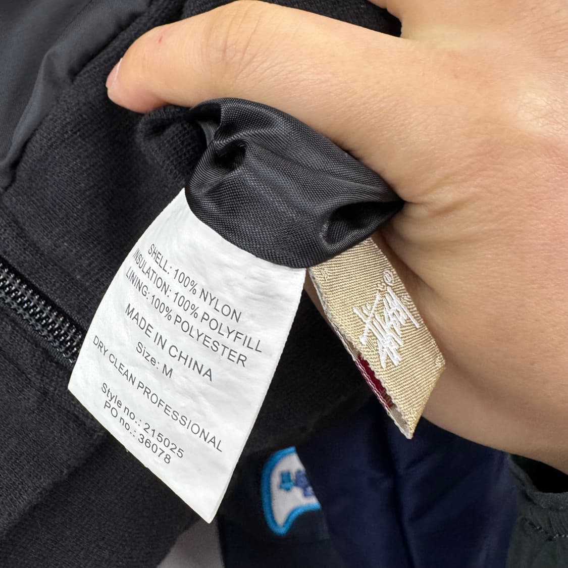 스투시 크라운 크롭 봄버 자켓 (M)  상품이미지6