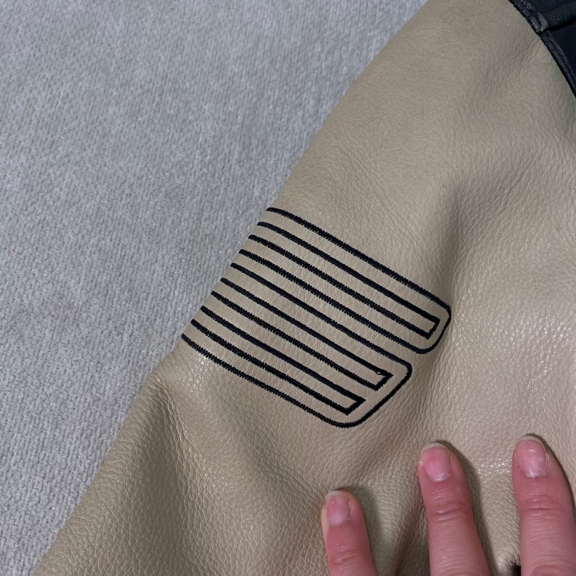 105 조던 90s 빈티지 레더 자켓 상품이미지4