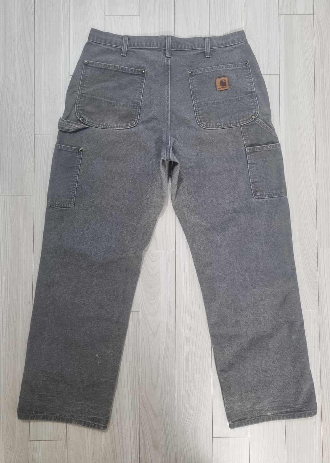 칼하트 더블니 카펜터 팬츠 B136 GVL 33X30 상품이미지2