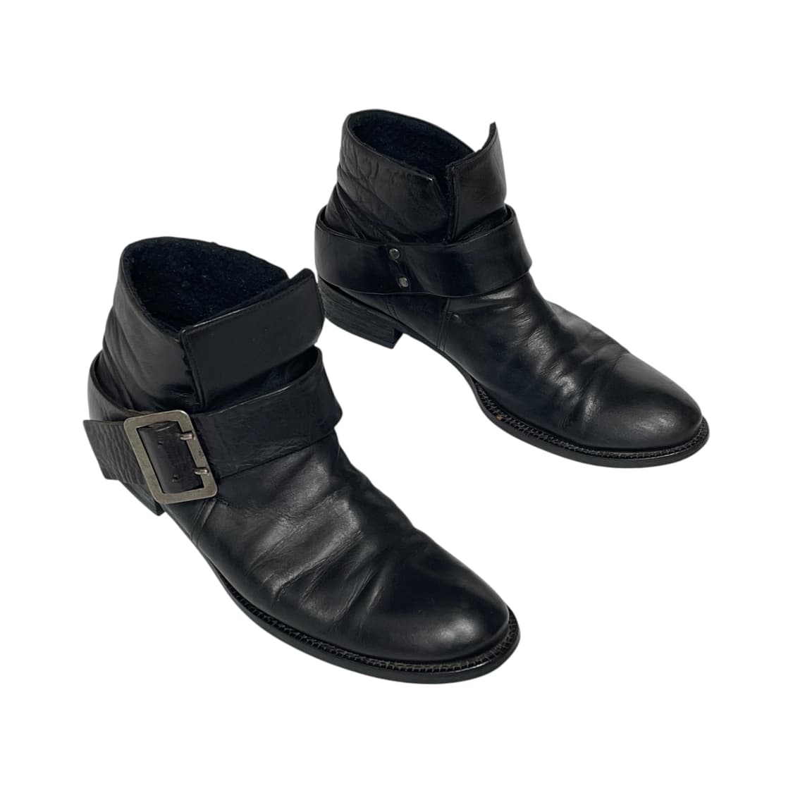 요지 야마모토 와이즈 미들부츠 상품이미지2