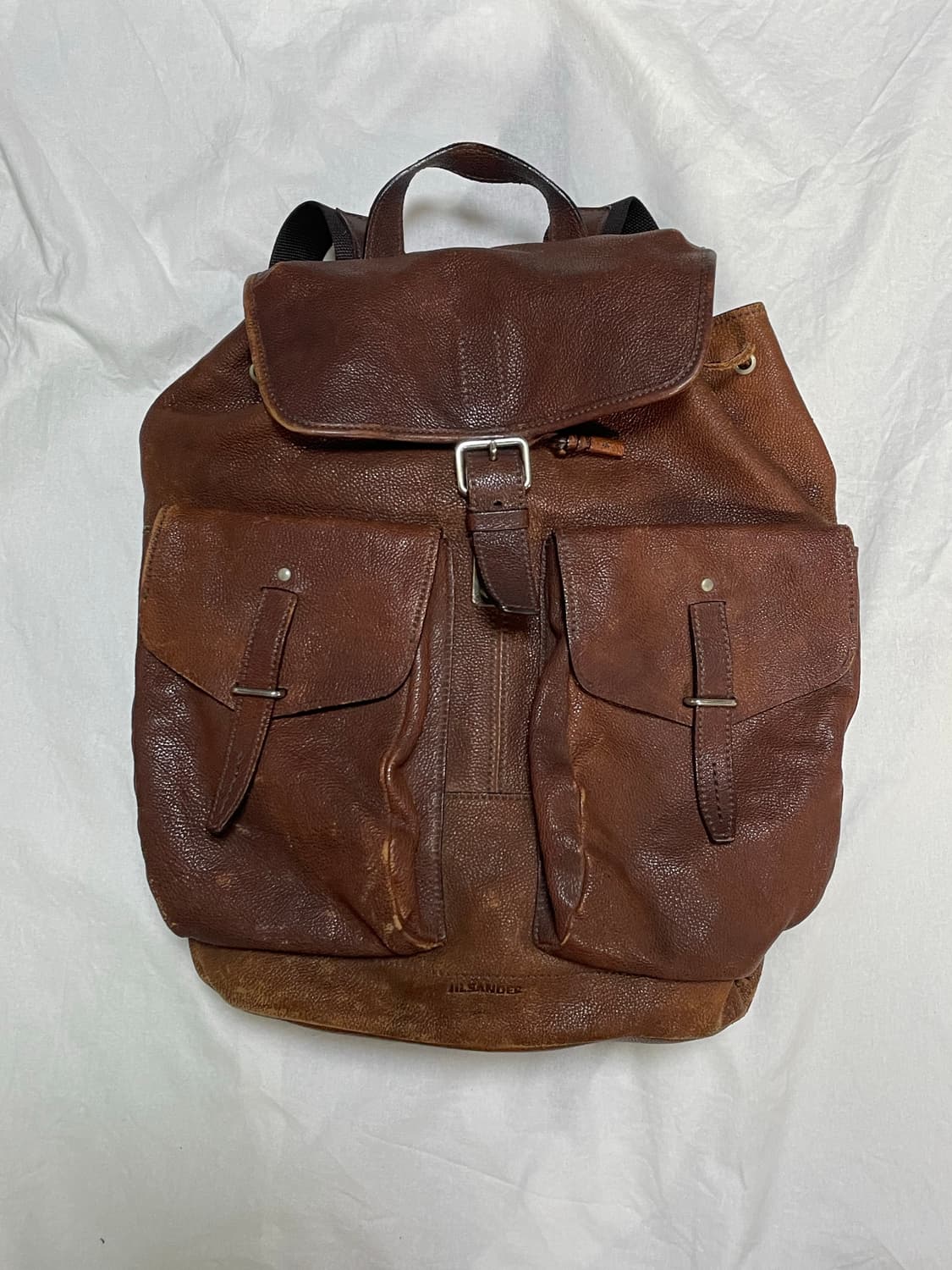 질샌더 레더 백팩 상품이미지1