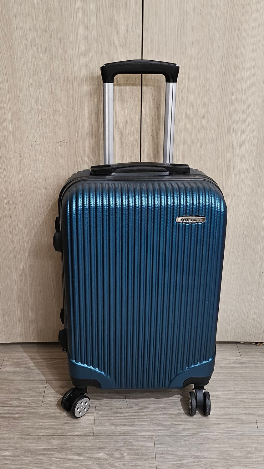 (미상용새상품)마모트 예쁜 형광청록 여행용 기내용 하드캐리어 20인치 상품이미지1