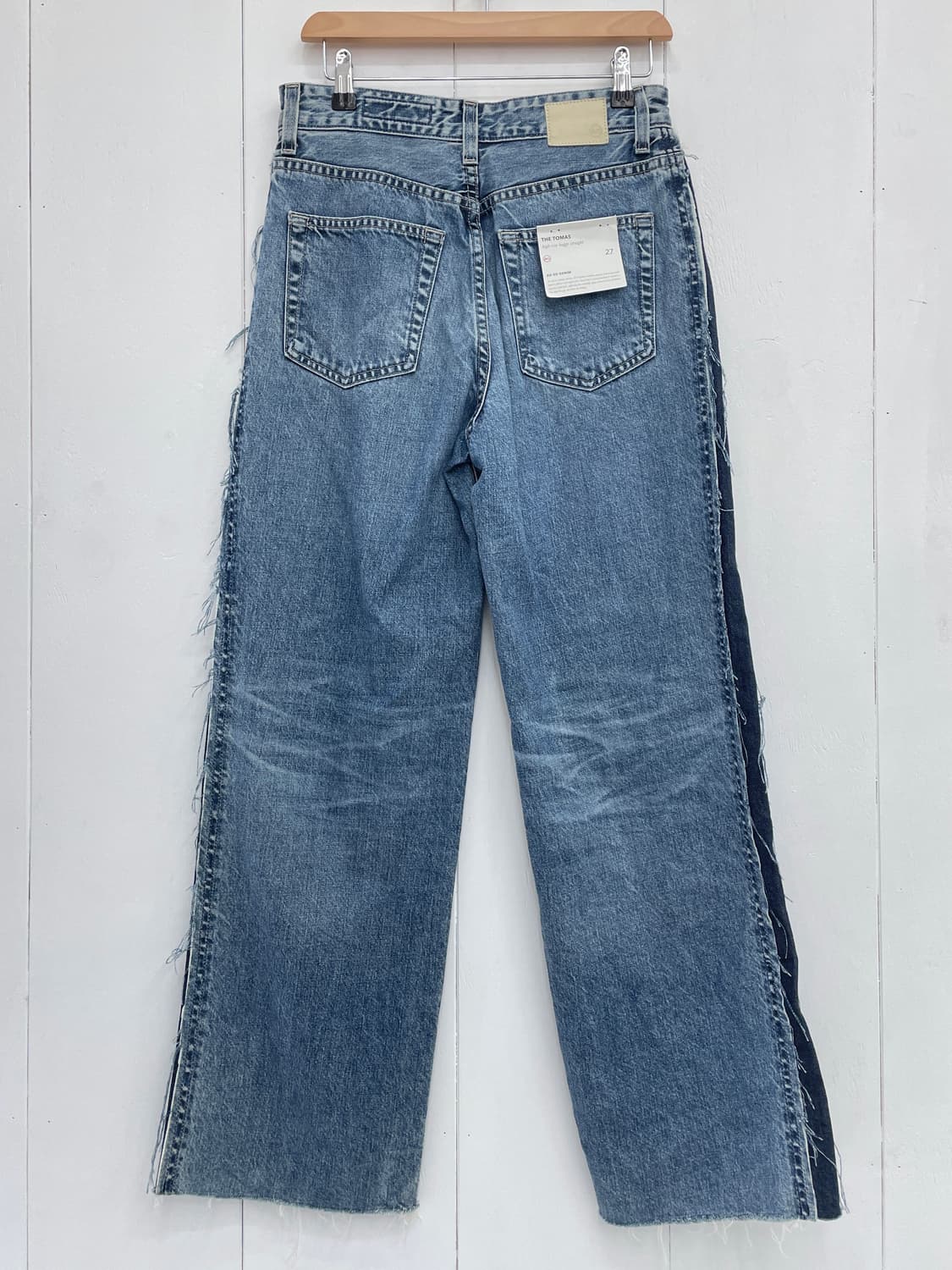 AG 아드리아노 골드슈미드 패널 리워크 와이드 데님 팬츠 상품이미지4