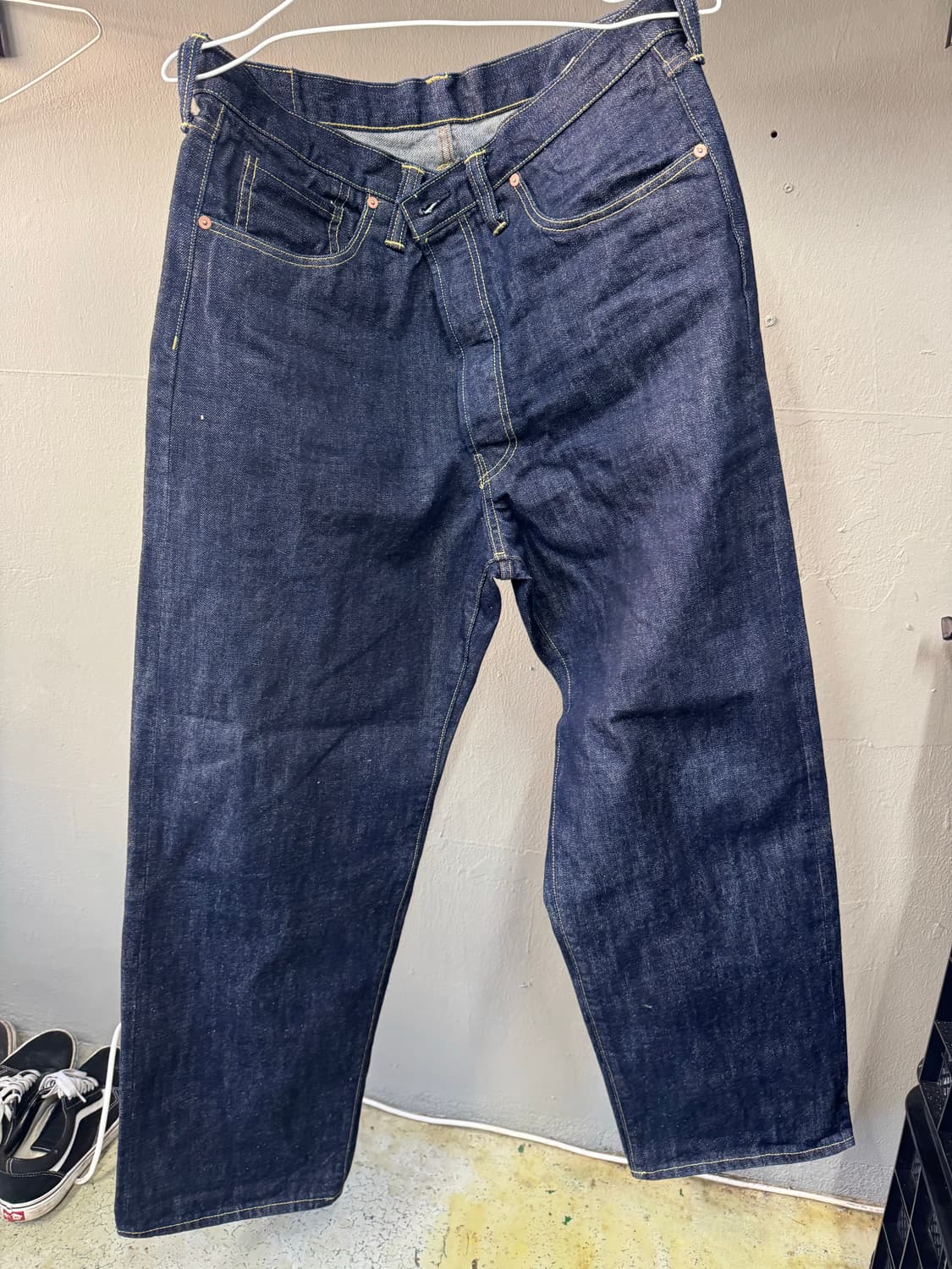 아웃스탠딩 w.w.ii인디고 셀비지데님 상품이미지1