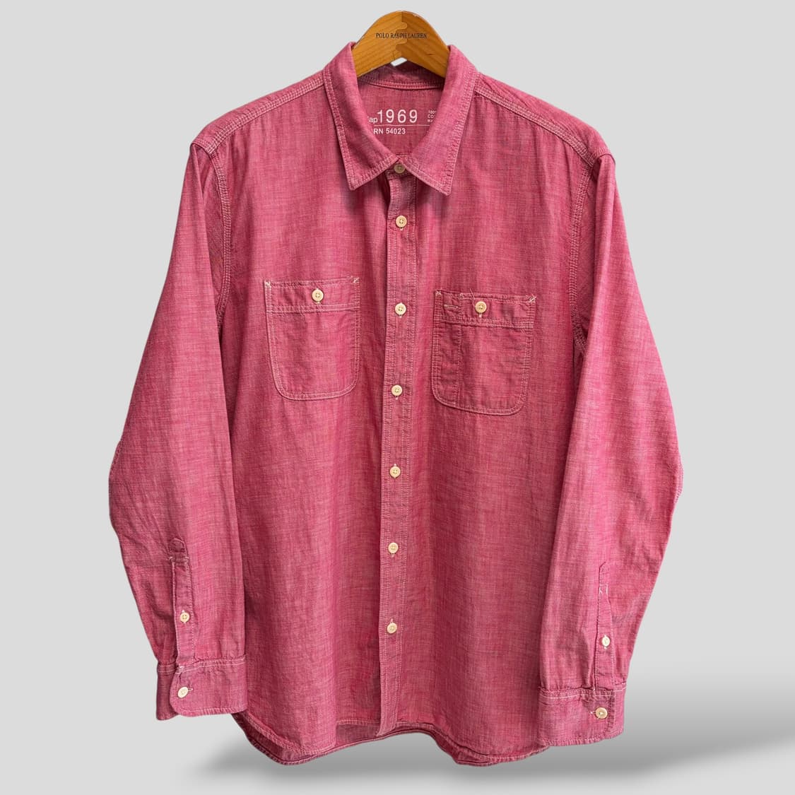 (XL)GAP 갭 샴브레이 워크 셔츠 상품이미지1