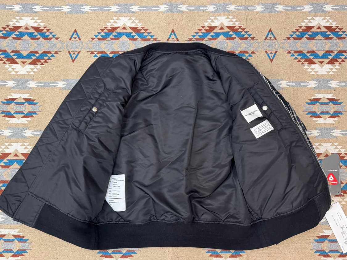 [46] 더 솔로이스트 플란넬 플라이트 자켓 25AW 상품이미지5