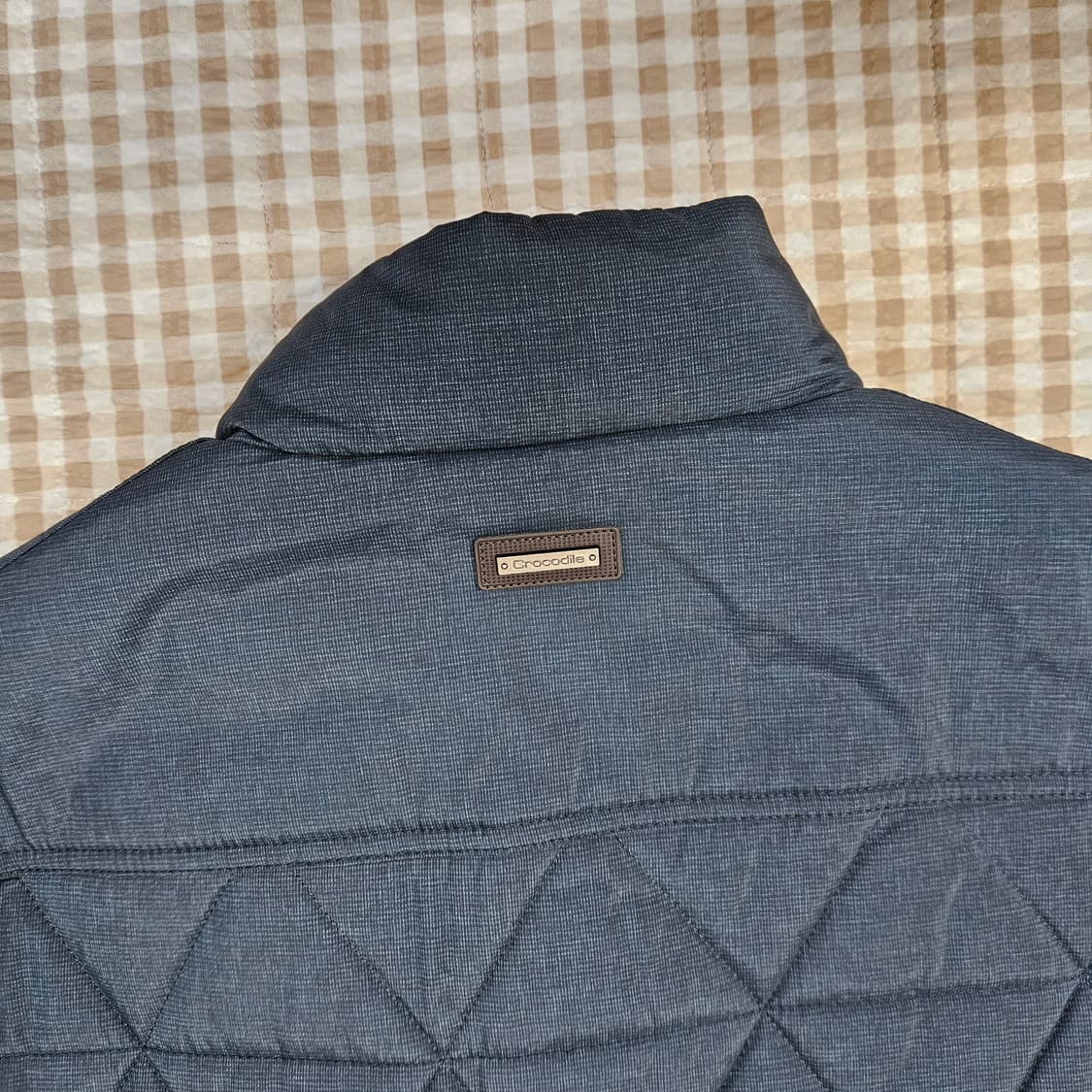 크로커다일 오리털 퀼팅 패딩 남자100 상품이미지8