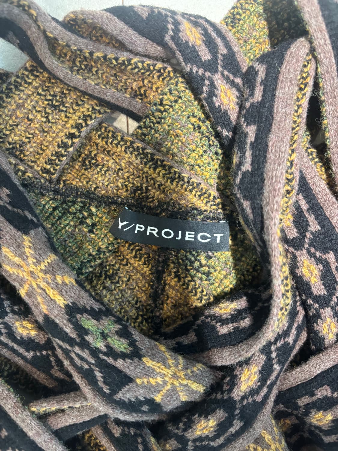 Y/Project 22AW 노르딕패턴 니트 상품이미지2