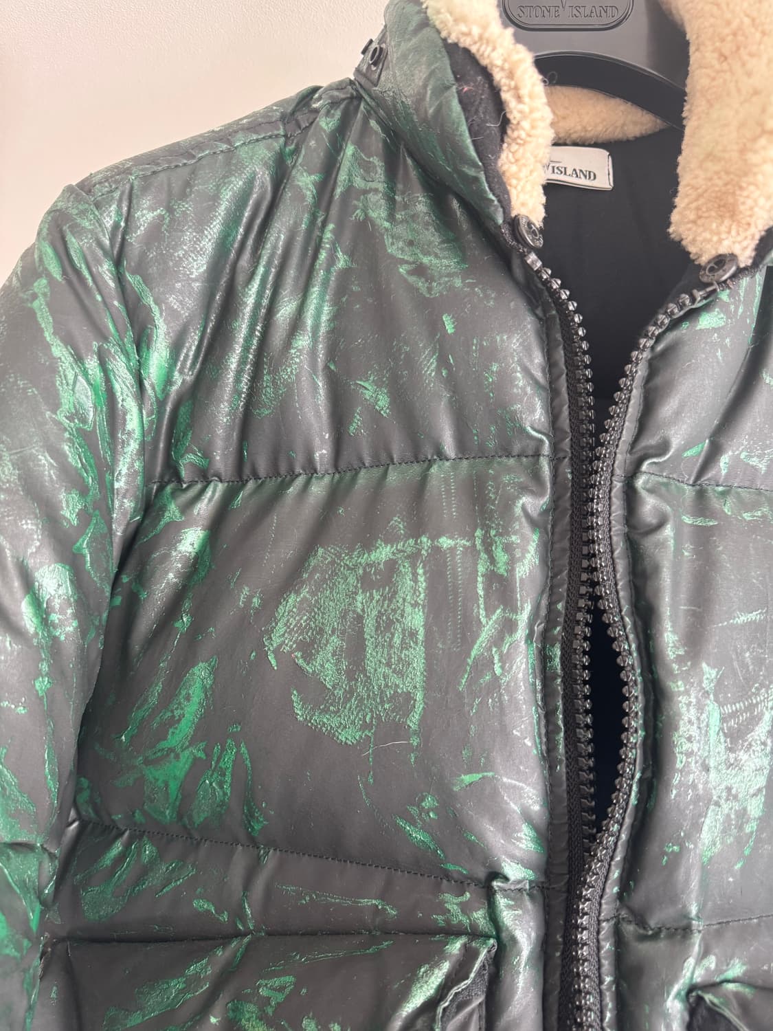 2015FW 스톤아일랜드 히든 리플랙티브 패딩 M 상품이미지3